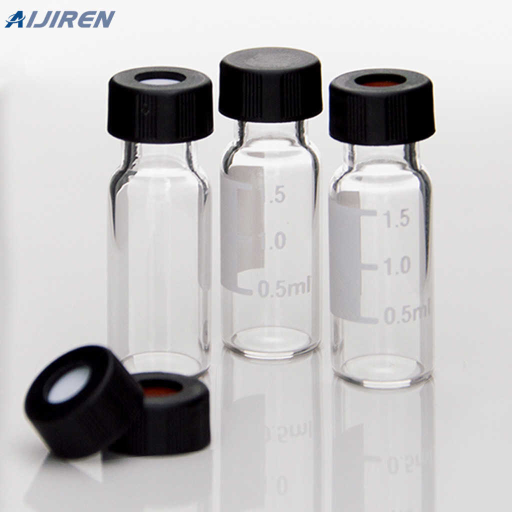 Iso9001 amber HPLC sample vials Chrominex